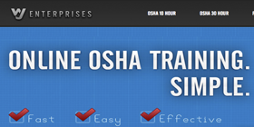 OSHA 10-Hour Training Classes Online.